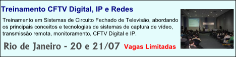 Treinamento CFTV IP, Digital e Redes - RJ