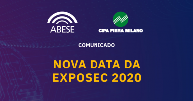 Comunicado Oficial - EXPOSEC 2020 já tem nova data