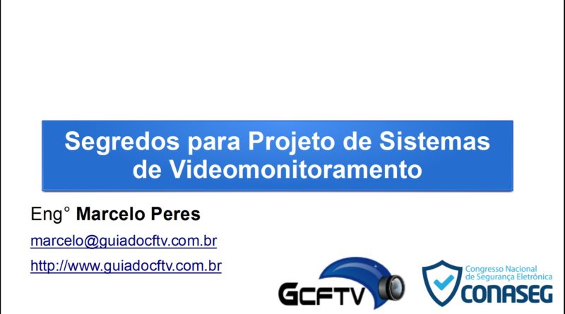 Projetos de Sistemas de CFTV